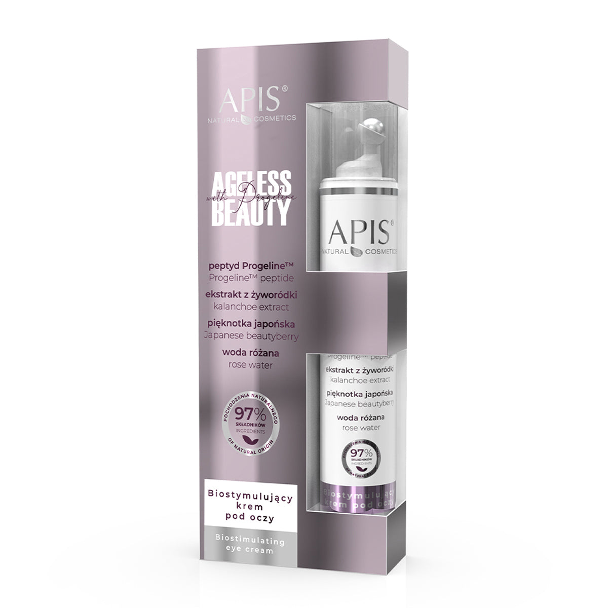 Apis Ageless beauty progeline biostimuláló szemkrémmel 10 ml