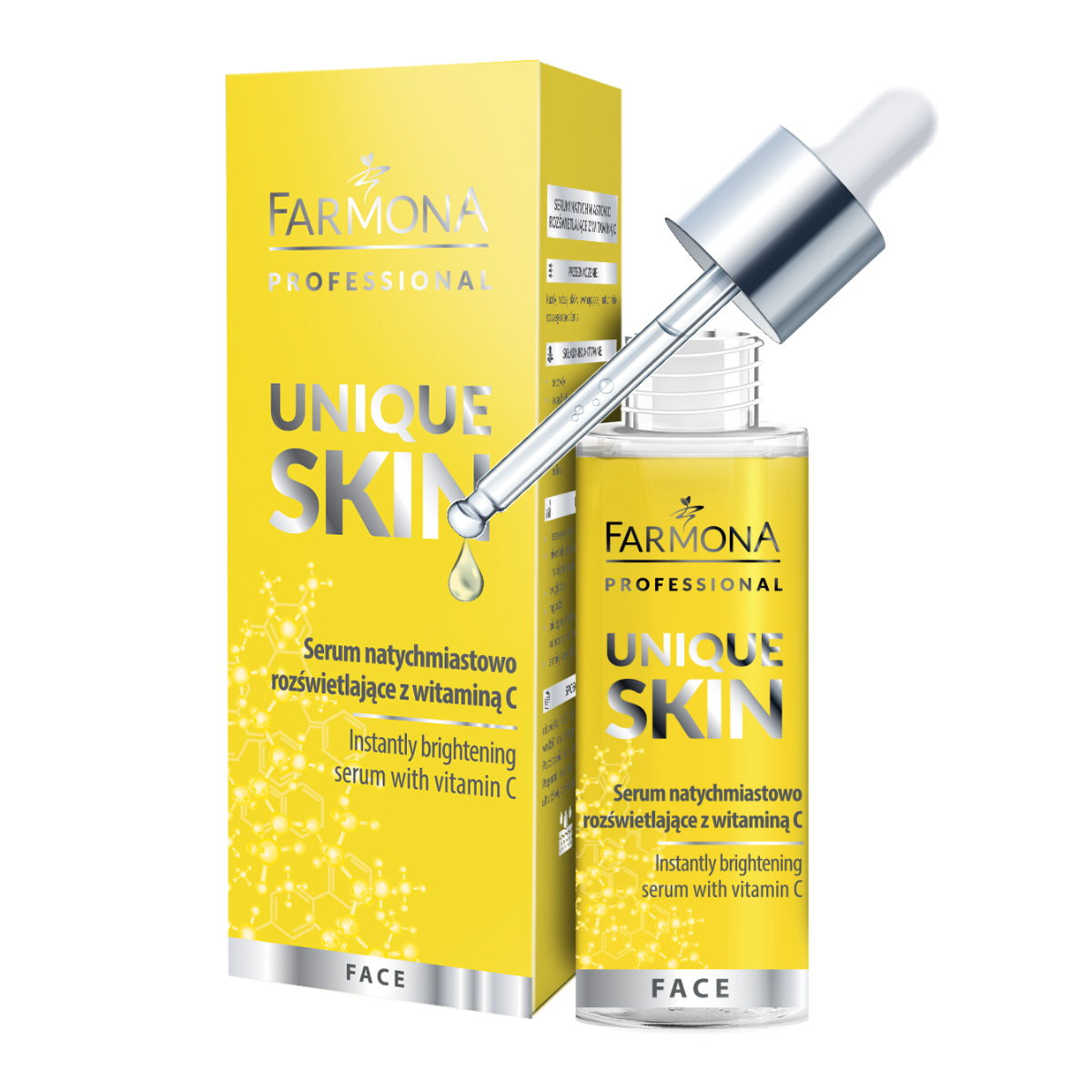 Farmona UNIQUE SKIN azonnali világosító C-vitamin szérum 30 ml