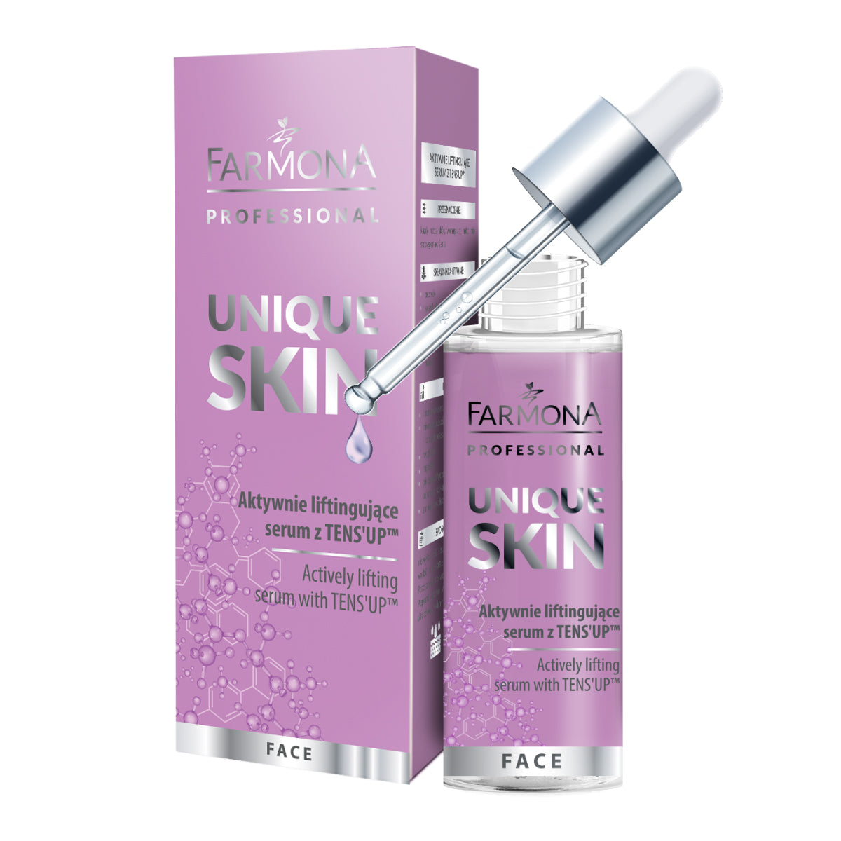 Farmona UNIQUE SKIN hatékony bőrfeszesítő szérum TensUp-pal 30 ml