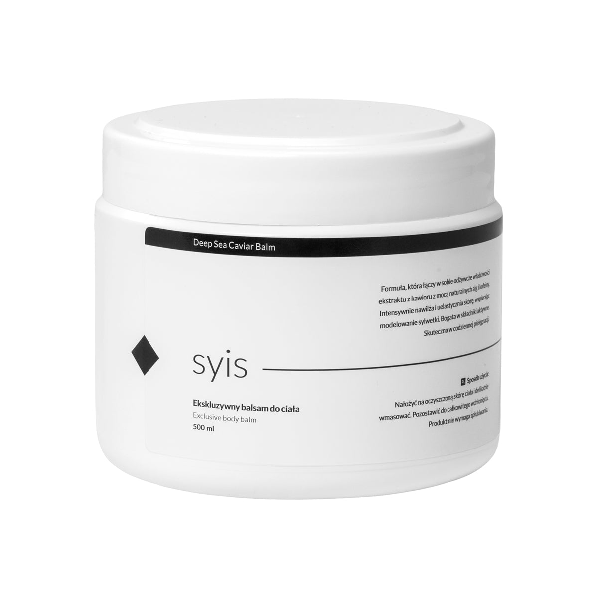 Syis Deep Sea Caviar Balm - exkluzív testbalzsam 500 ml