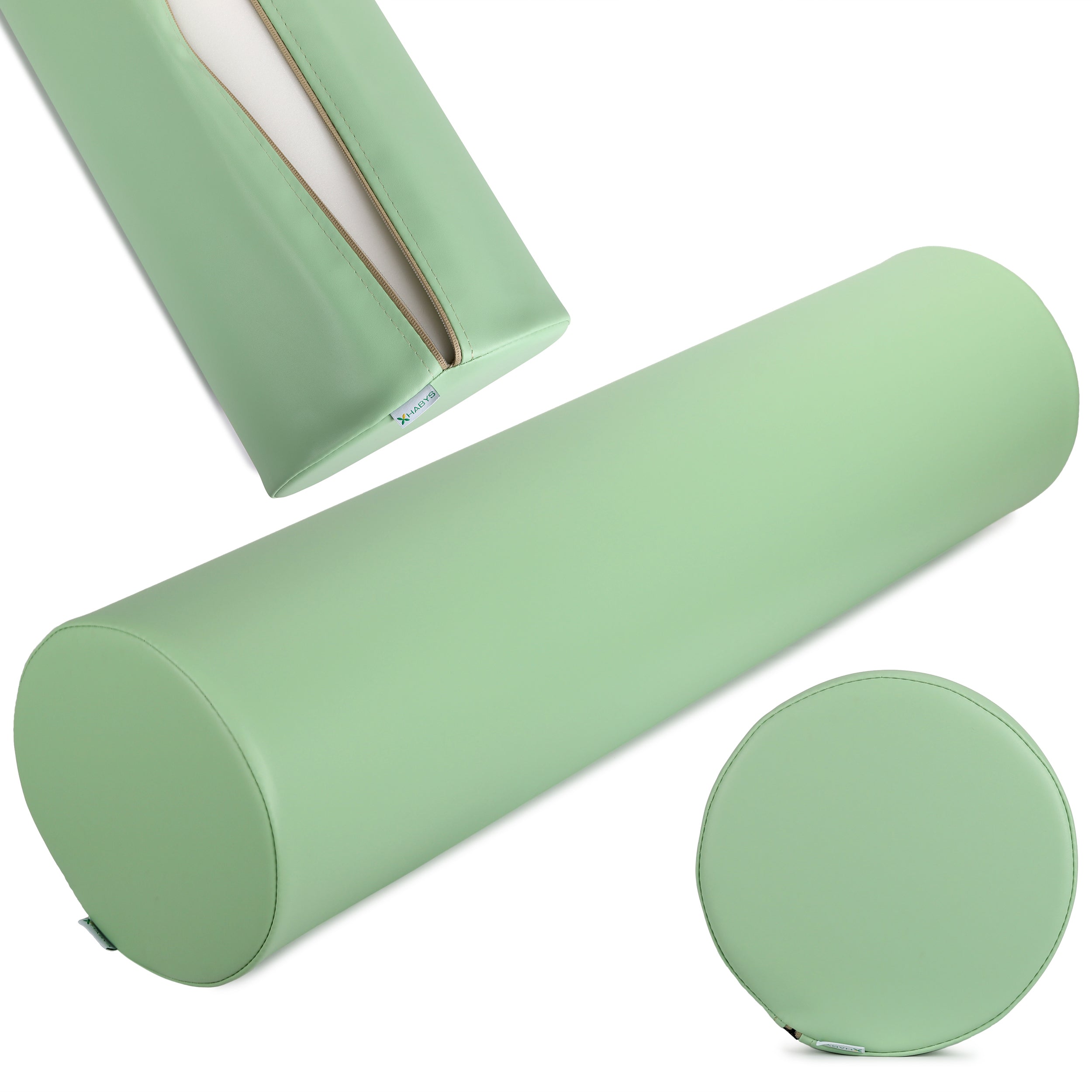 Zöld kerek párna K022 25x100