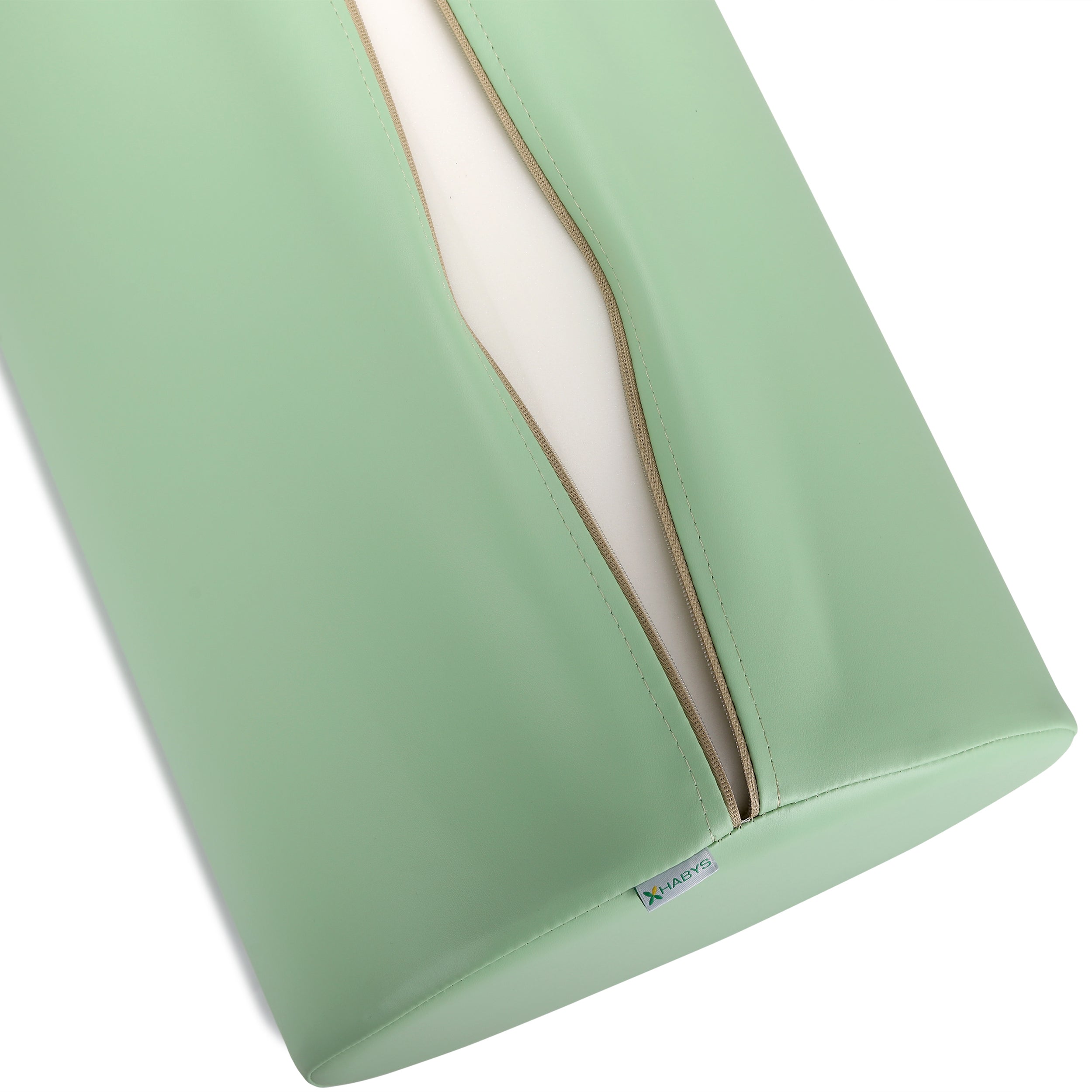 Zöld kerek párna K022 40x100