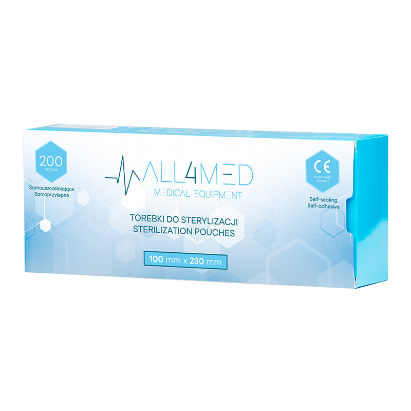 All4med Autoklávozható táskák 100mm x 230mm 200db