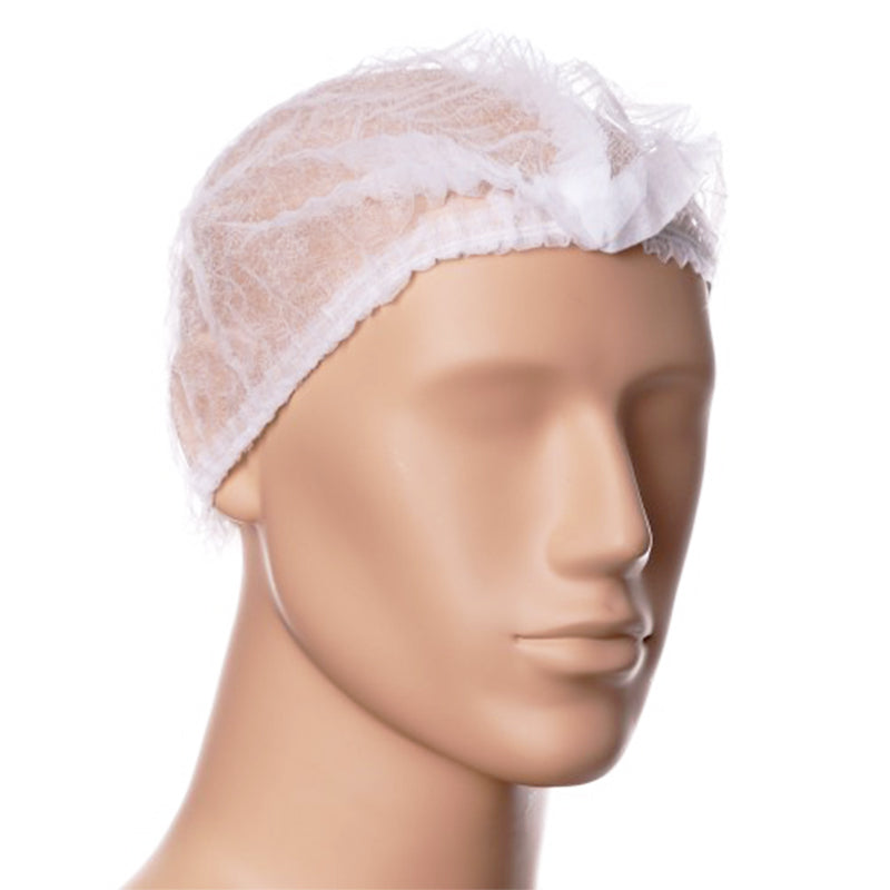 Fehér egyszerhasználatos kapocssapkák 100 db