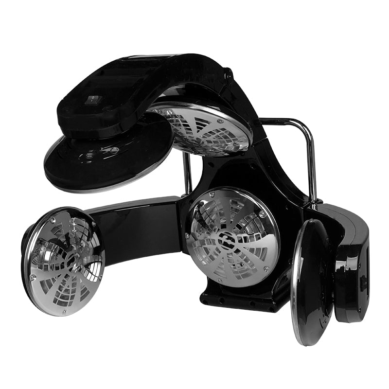 Gabbiano 868a fekete felfüggesztett infravörös hajszárító 868a