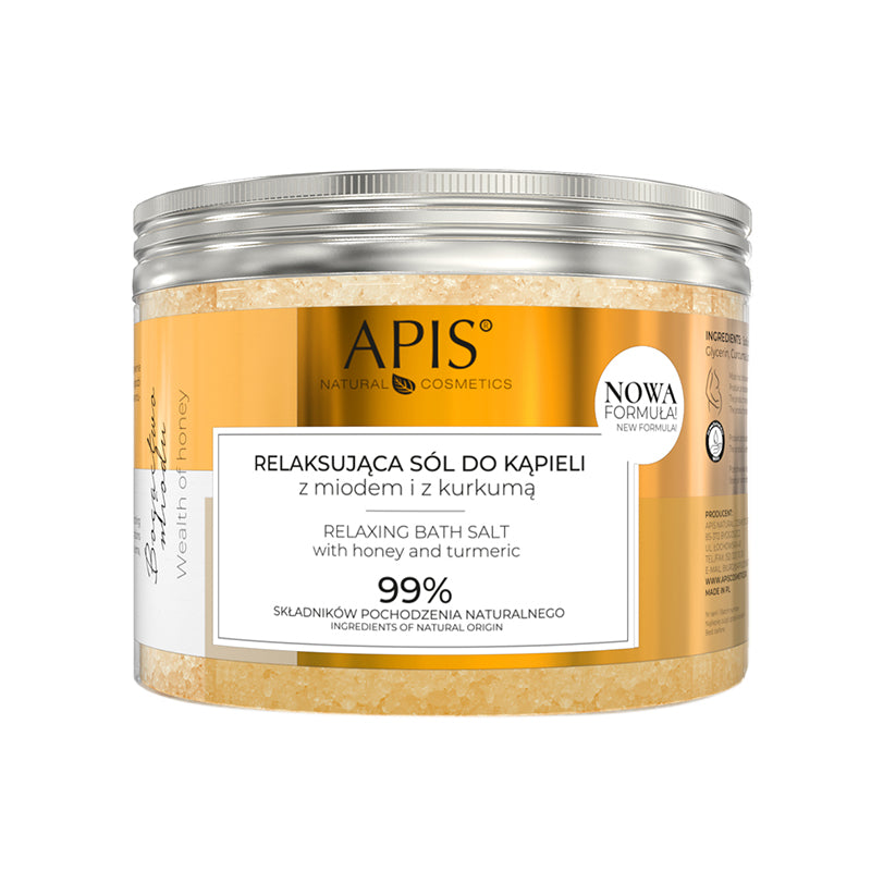 Apis richness of honey, pihentető fürdősó mézzel, méhszurokkal és kecsketejjel, 650 g