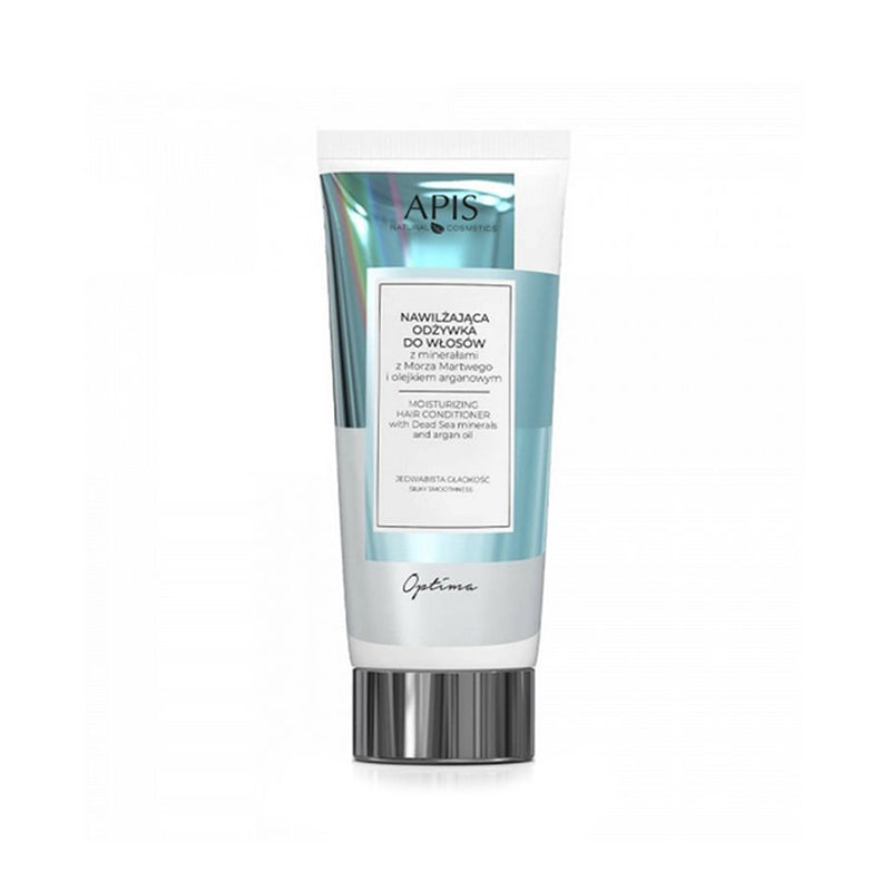 Apis Optima, hidratáló hajkondicionáló holt-tengeri ásványi anyagokkal és argánolajjal, 200 ml