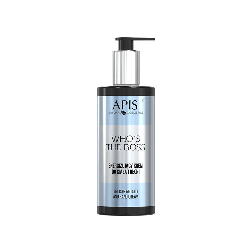 Apis who's the boss energizáló testápoló- és kézkrém, 300 ml