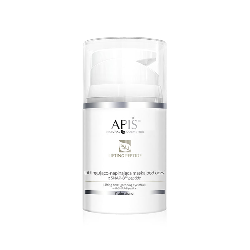APIS LIFTING PEPTID Bőrerősítő és feszesítő szemmaszk SNAP-8 TM peptiddel 50 ml