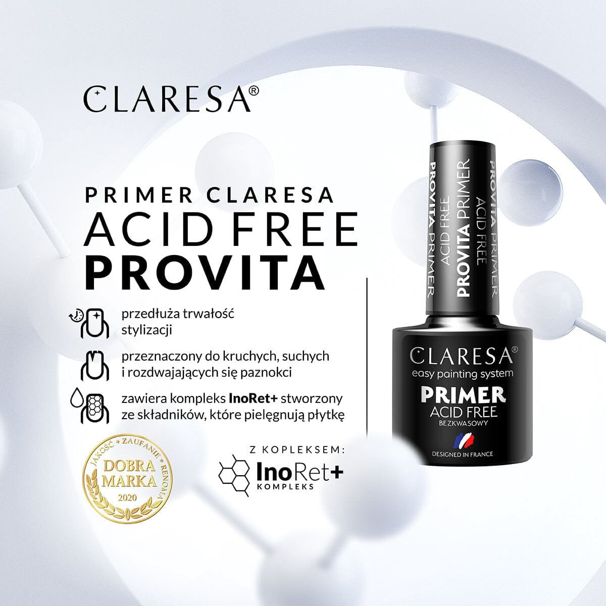 CLARESA Primer. Provita savmentes