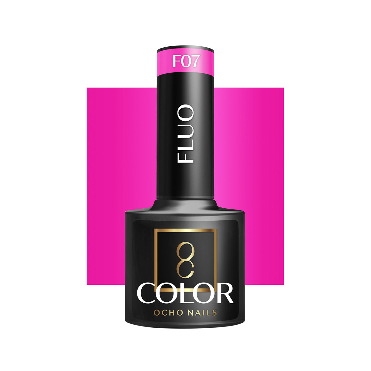 OCHO NAILS Hybrid Fluo F07 Hibrid körömlakk -5 g