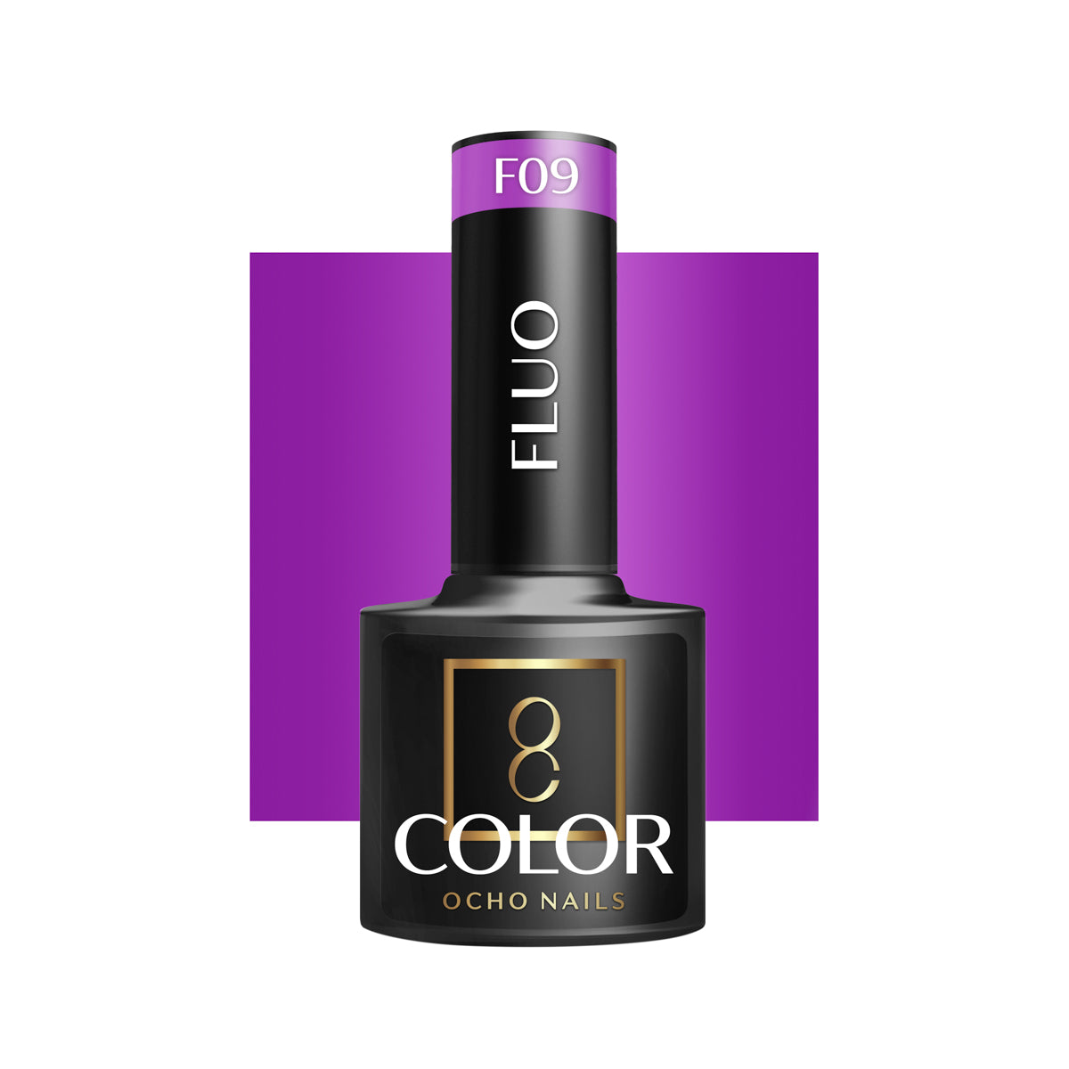OCHO NAILS Hybrid Fluo F09 Hibrid körömlakk -5 g