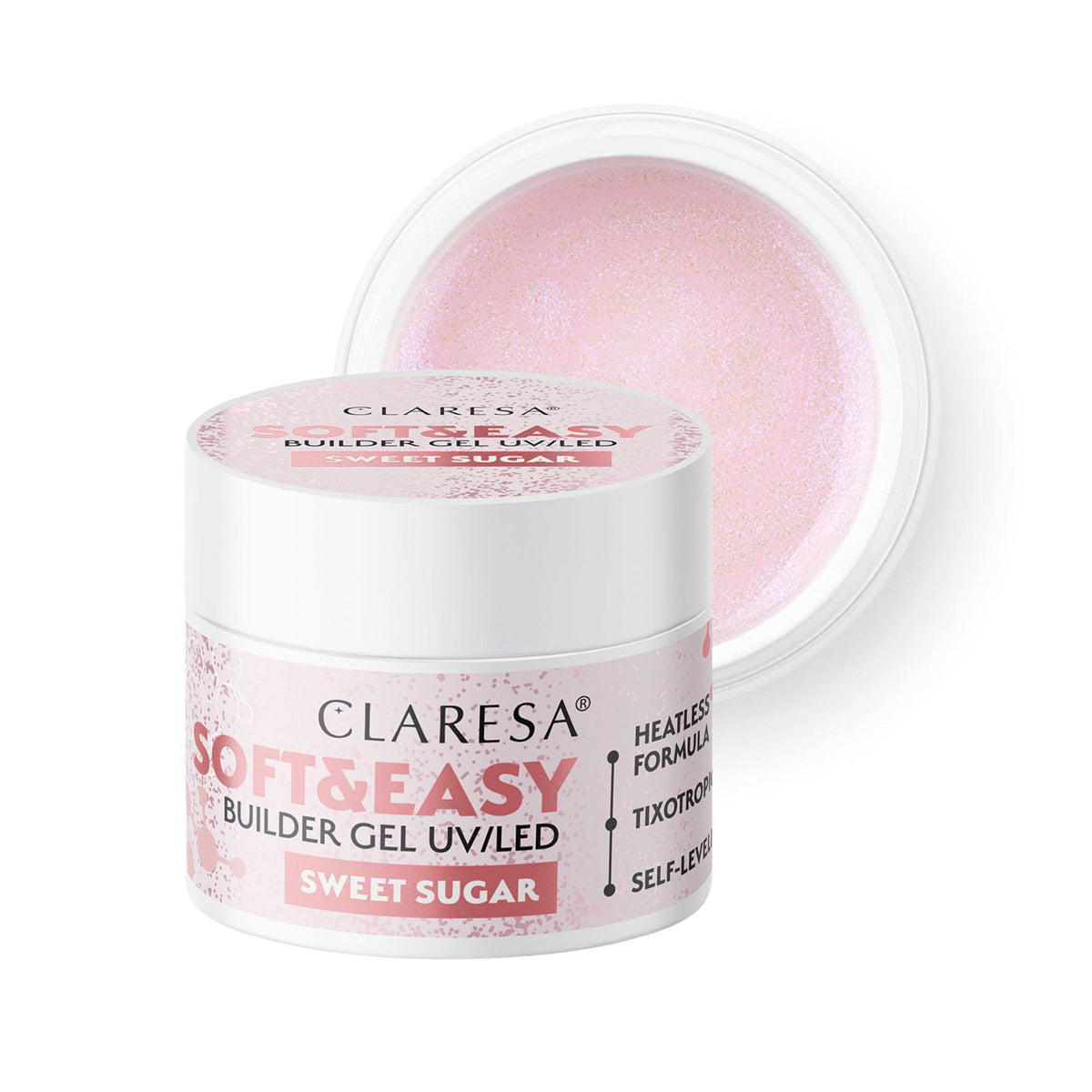 Claresa Soft&Easy sweet sugar építőgél 90g